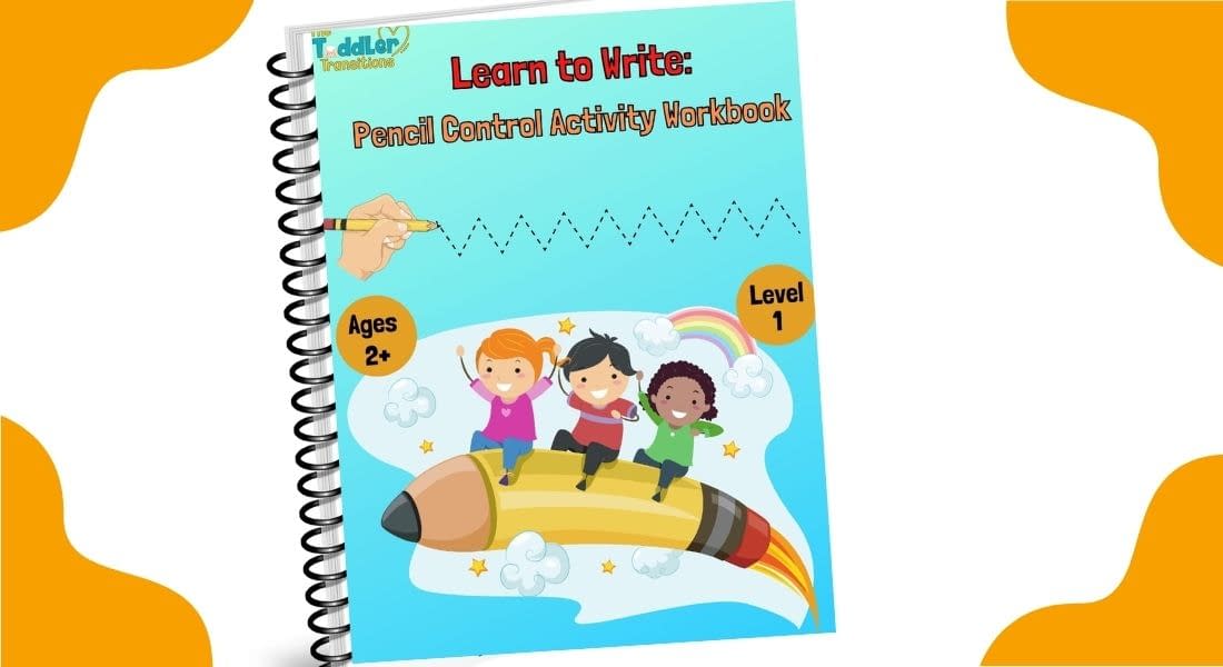 Learn to Write: Pencil Control Activity Workbook -Level 1