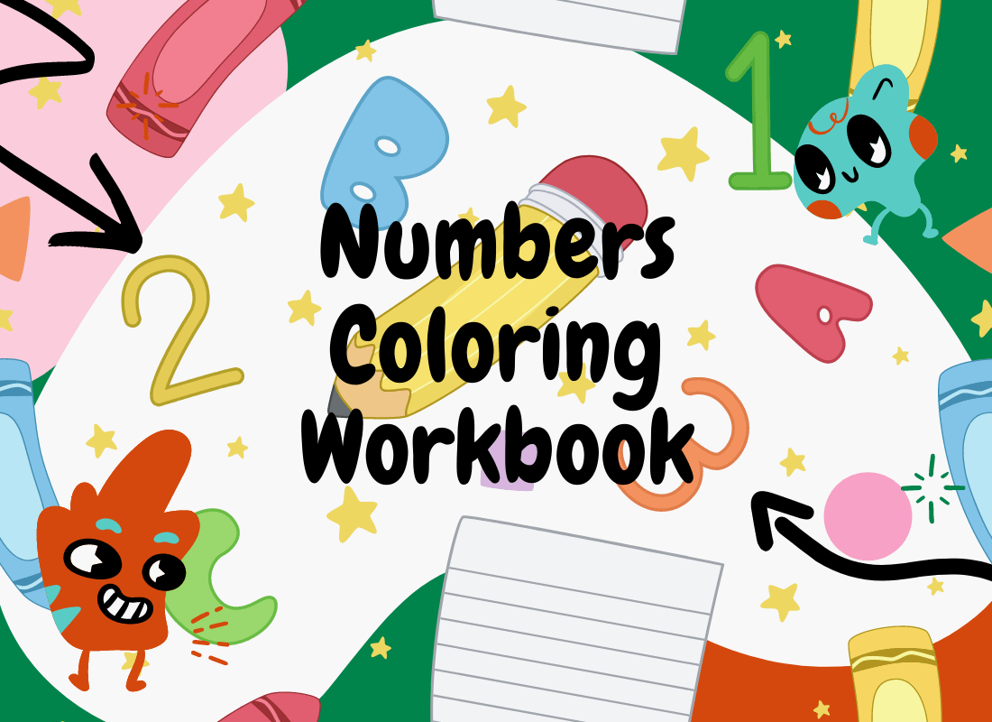 Numbers Coloring Workbook