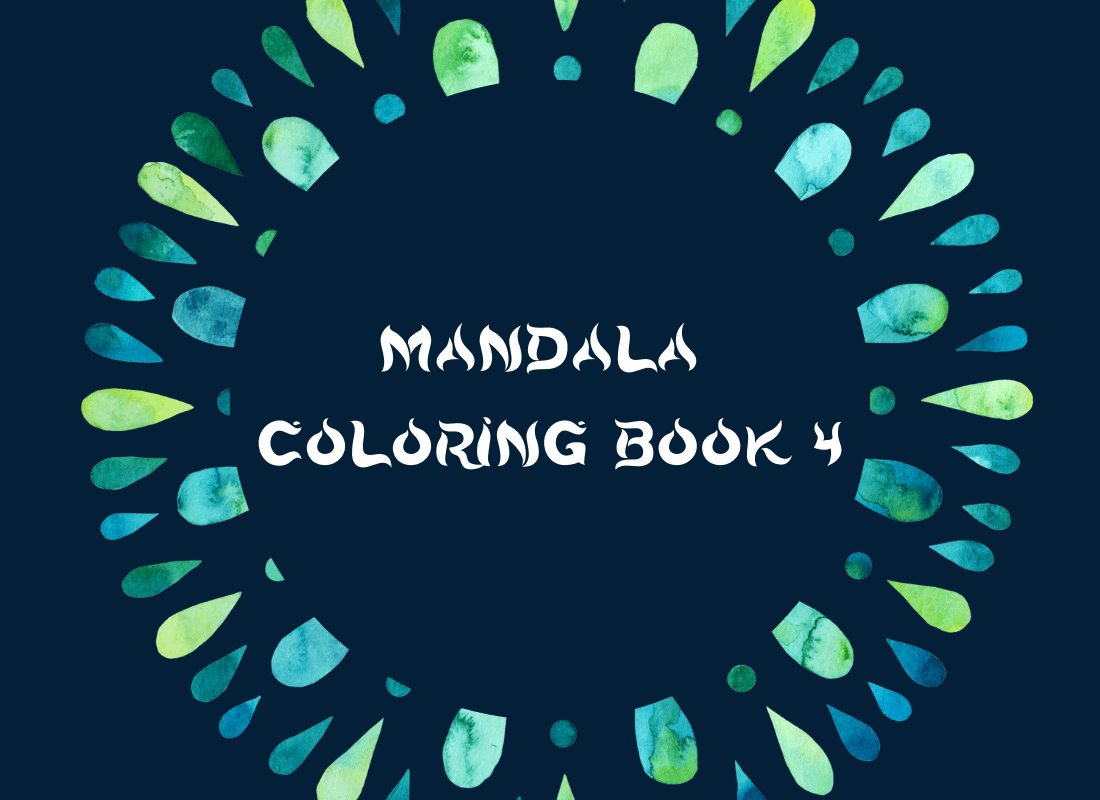 Mandala Coloring Book 4