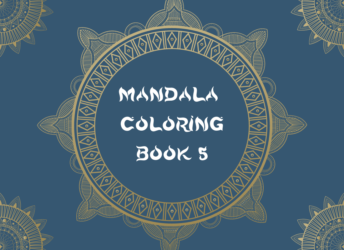 Mandala Coloring Book 5