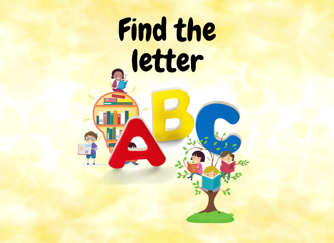 Find the Letter Activity book 1