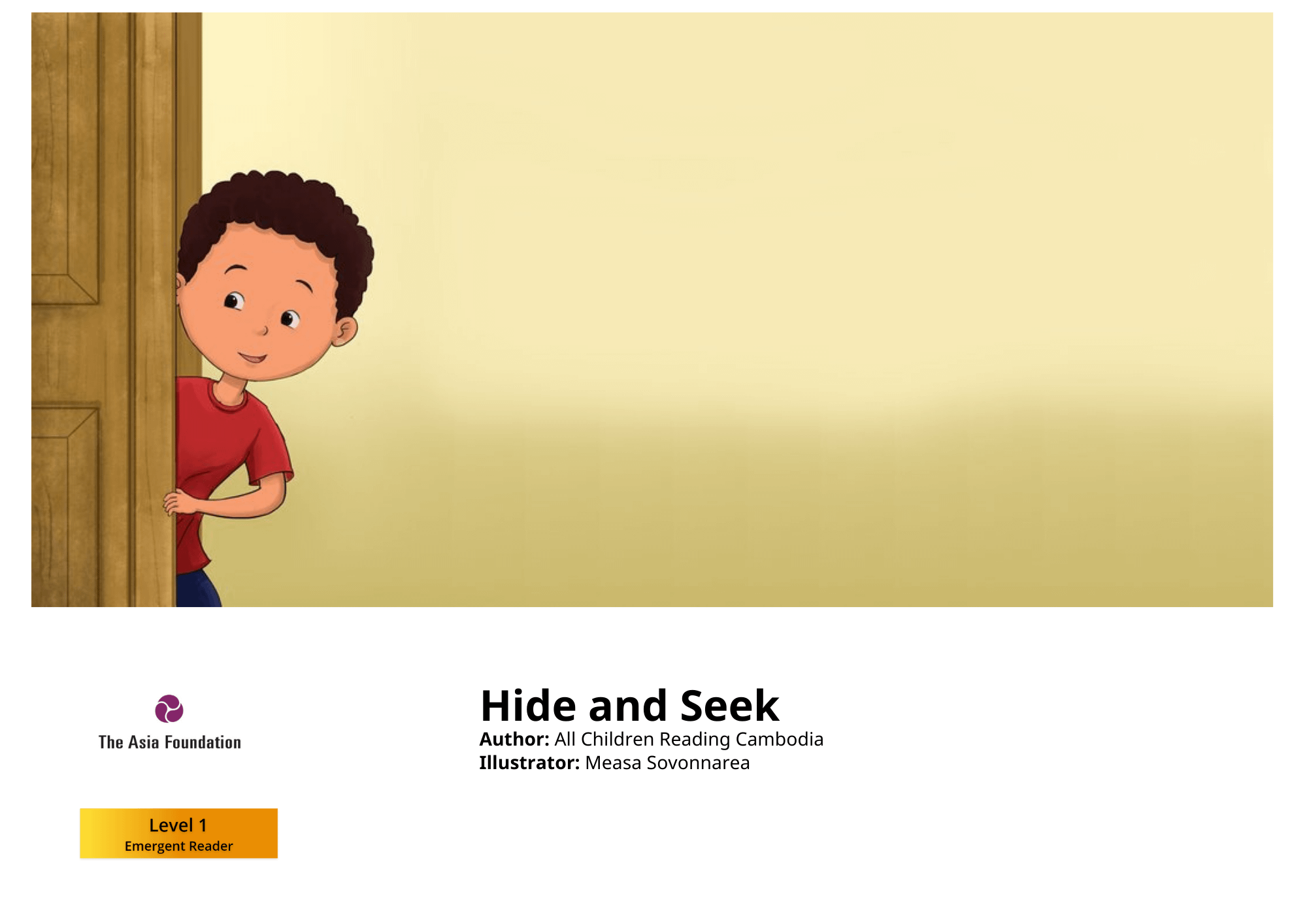 Hide and Seek -Learn to Count