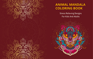Animal mandala Coloring Book