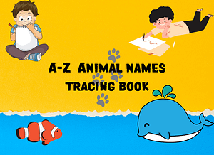Printable Animal names Letter Tracing Worksheets