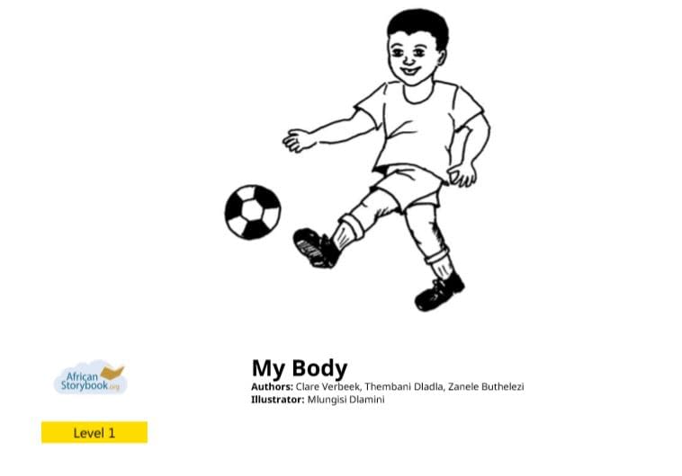 My Body – Color and Learn about Body parts